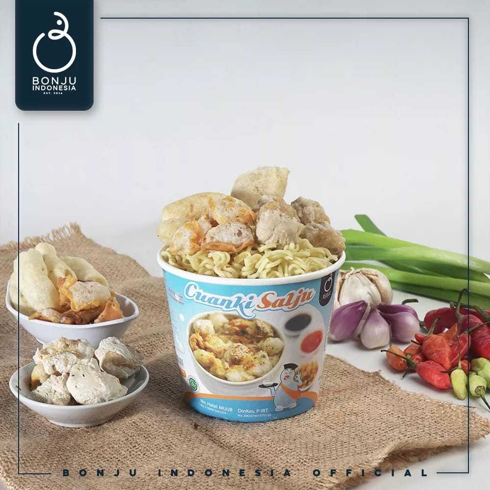 

Cuankie Salju Instan Bakso Batagor & Mie Halal MUI Siap Saji