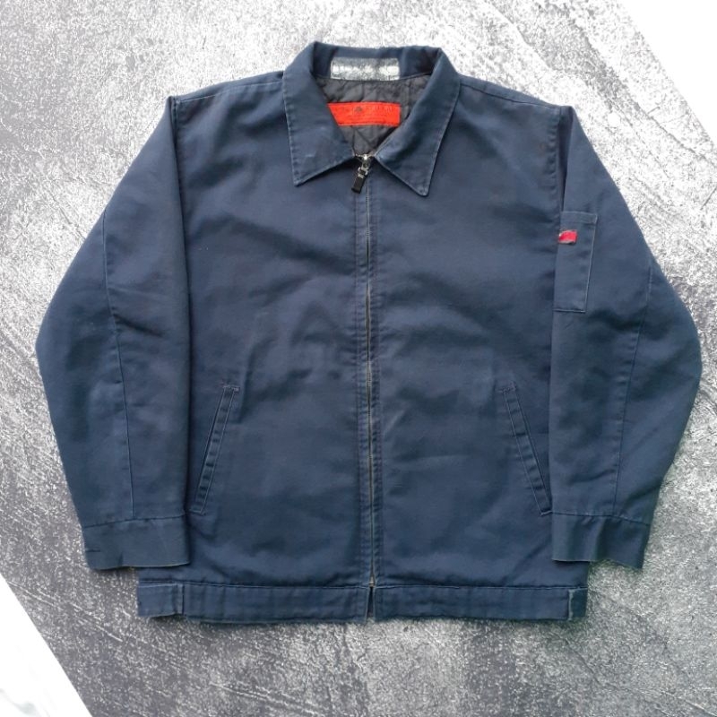 WORK JACKET VINTAGE RED KAP X EPITAPH LEBEL RECORD