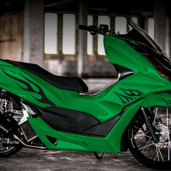 V2 CUTTING STICKER STRIPING PCX NEW 160 STRIPING VARIASI PCX API HOT WHELLS striping pcx 160 api str