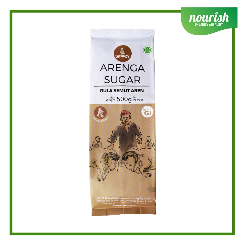 

Timurasa, Gula Aren Bubuk (Crystal Arenga Sugar) 500gr-Jkut