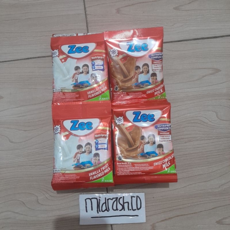 

10 + 1 SUSU BUBUK ZEE RENCENG ISI 10 x 38gr COKLAT VANILA KEMASAN SACHET