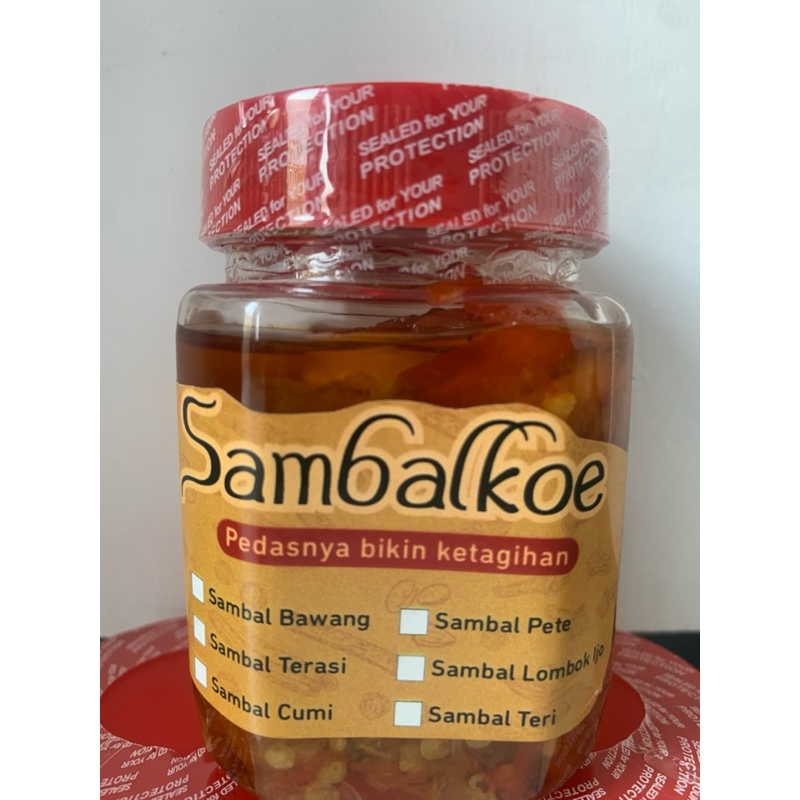 

SAMBALKOE Sambel Cumi Pedass mantappp