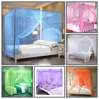 KELAMBU POLOS JUMBO 180x200 / Kelambu Petak Kelambu Kotak Jumbo Kelambu Tidur Jumbo Kotak Gantung Po