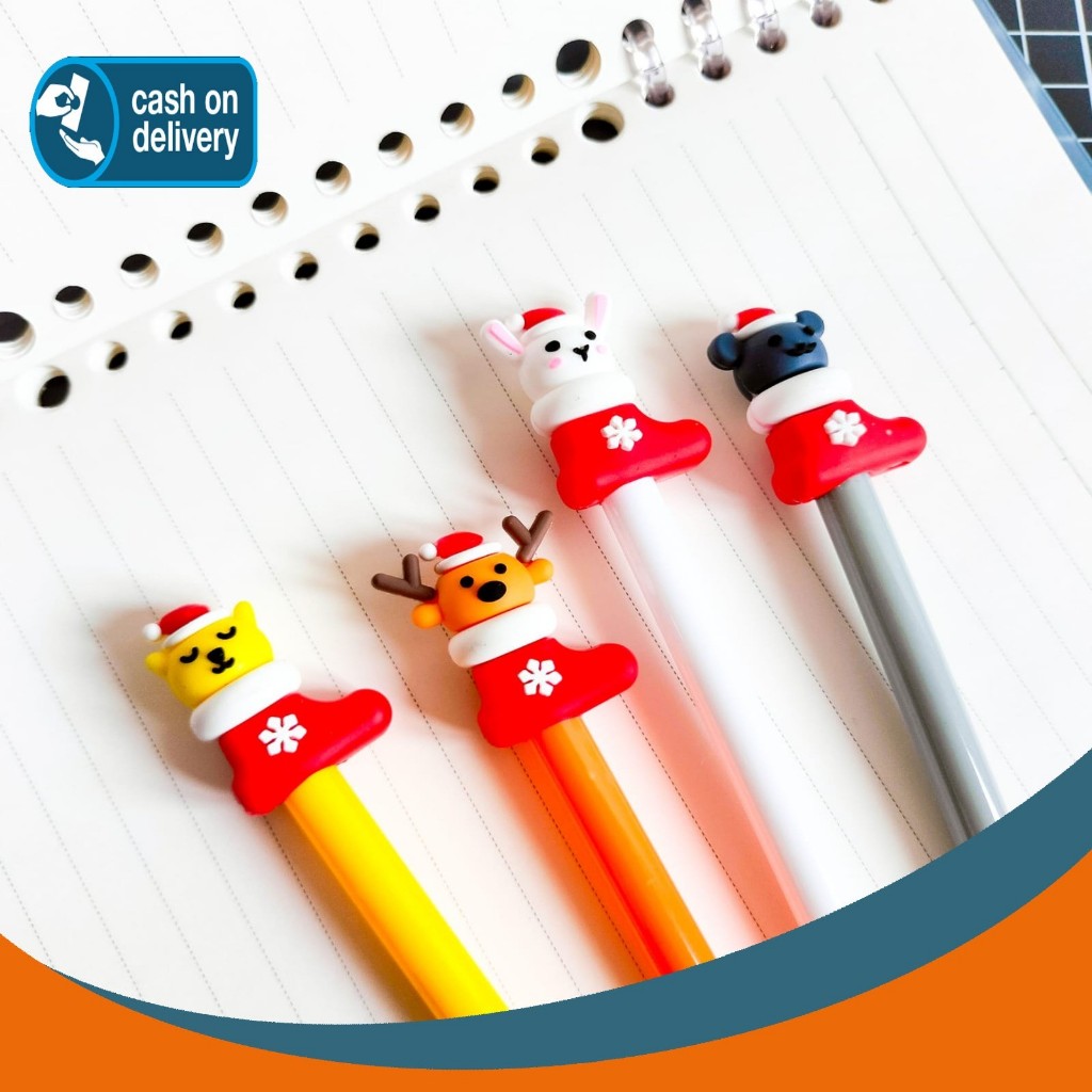 

PULPEN GEL NATAL KAOS KAKI PGK-1008 PEN PENA BOLPEN BOLPOIN CHRISTMAS ANAK LUCU ALAT TULIS KANTOR SEKOLAH MURAH TERMURAH COD