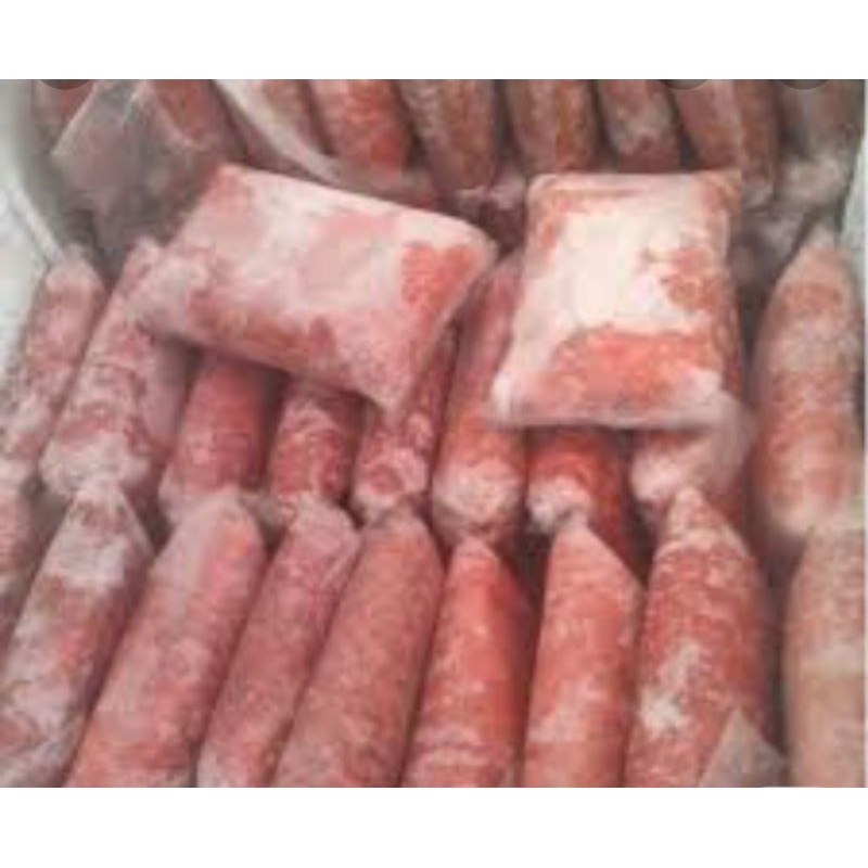 daging giling untuk anjing & kucing