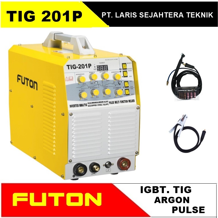 Mesin Las Futon TIG-201P Trafo Las Argon TIG 201 P