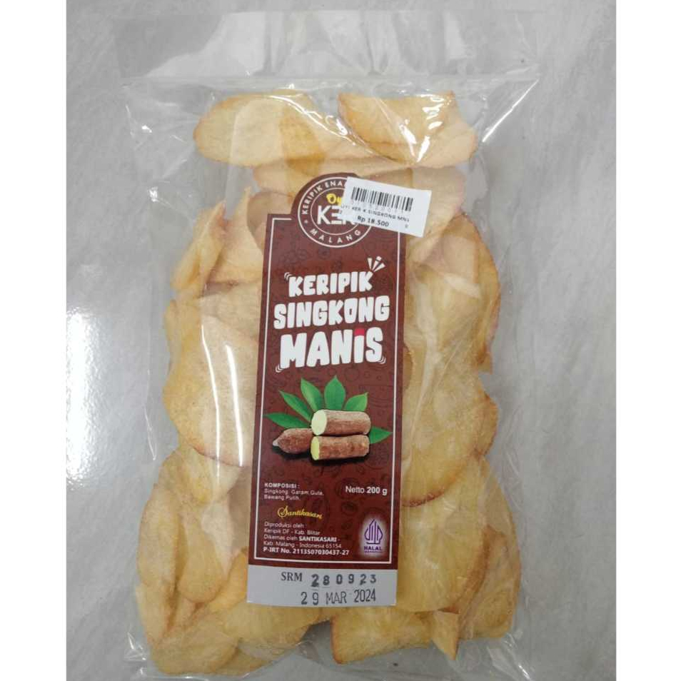 

OYI KER KERIPIK SINGKONG MANIS 200 GRAM