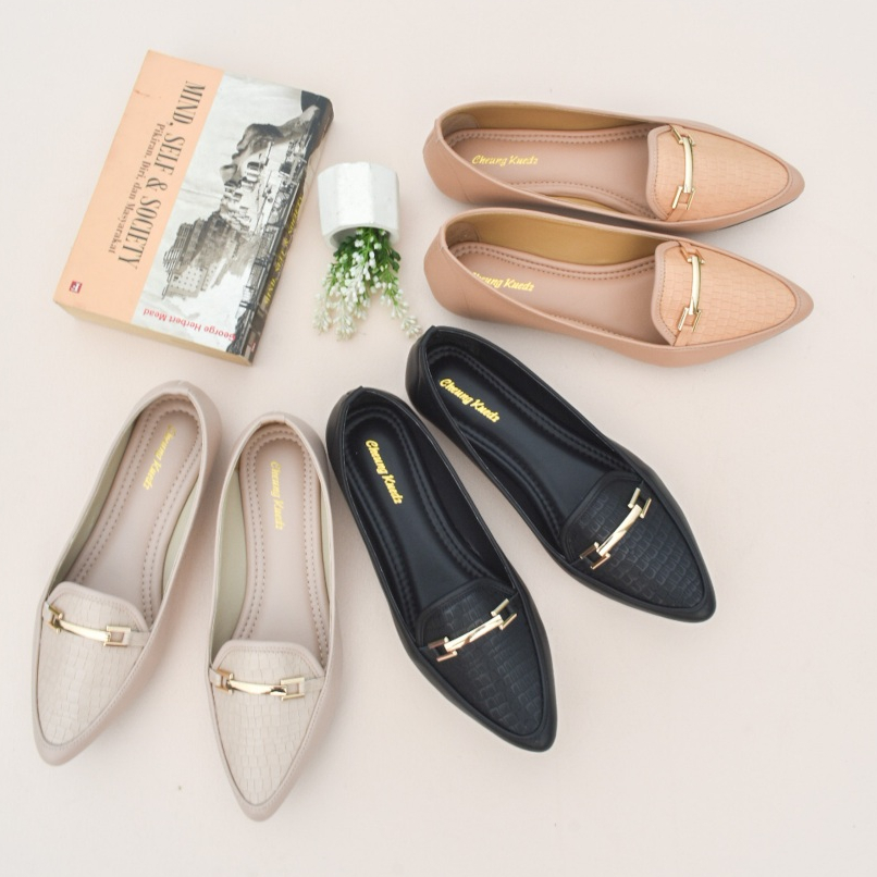 Cheung Kuedz Qayla Sepatu Flatshoes Wanita