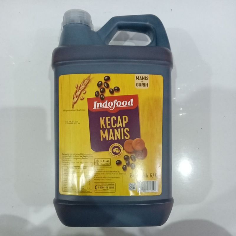 

Mahbubah - Indofood 5.7 Kg Kecap Manis Jurigen