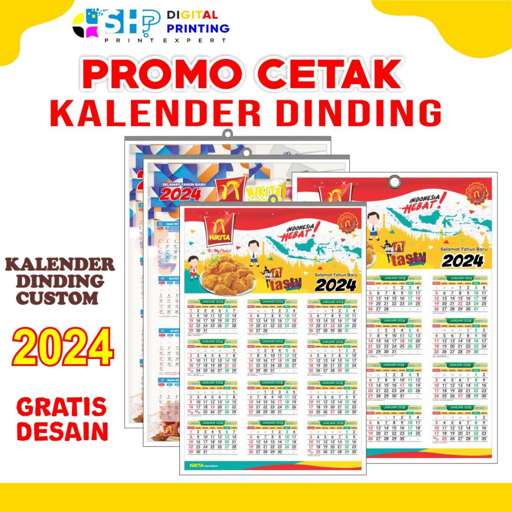 

Cetak Kalender Dinding Custom Kalender Murah Satuan