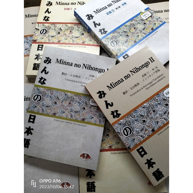 Minna no Nihongo edisi 2 buku 1 dan 2 terjemahan bahasa Indonesia &amp; Minna jepang