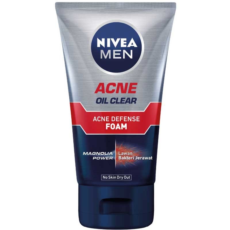 Nivea Men Acne Oil Clear Facial Foam