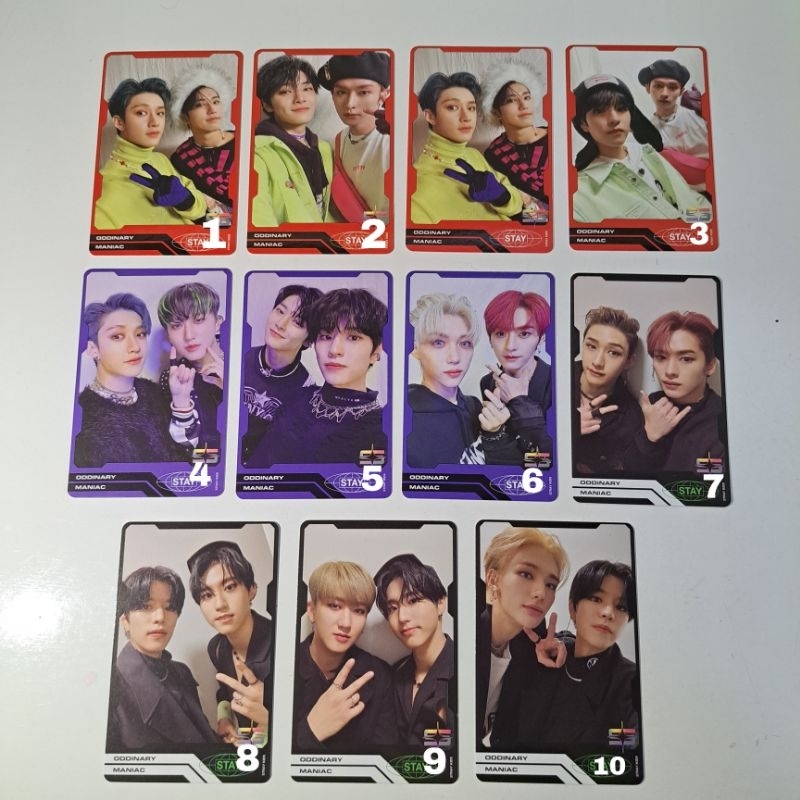 WTS PHOTOCARD STRAY KIDS TC UNIT ODDINARY