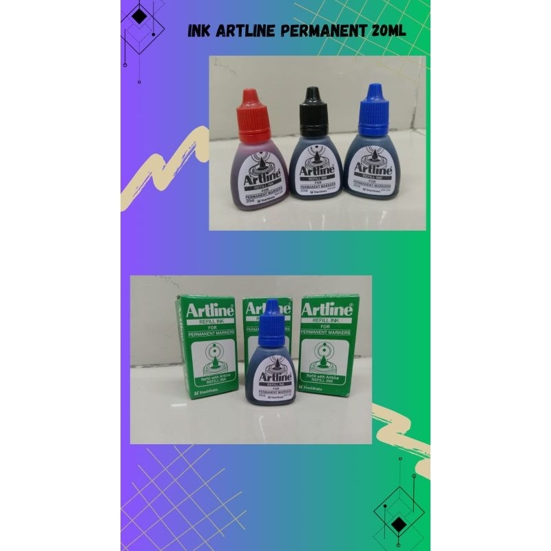

Tinta Refil Artline Permanent ESK-20R