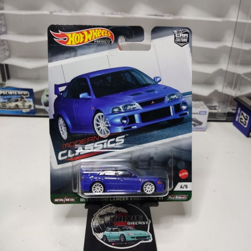HOT WHEELS MITSUBISHI LANCER EVOLUTION VI MODERN CLASSIC