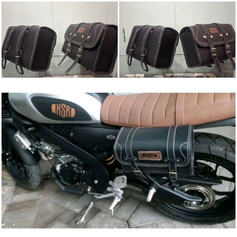 Tas Samping Xsr Side Bag Xsr Asesories Motor Yamaha Xsr 155