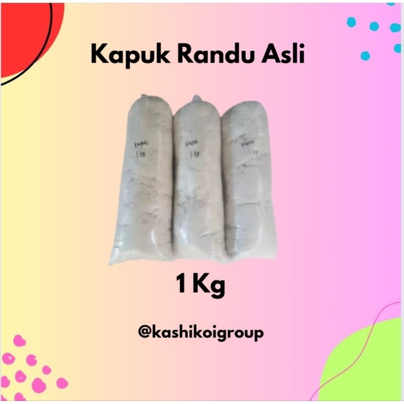 Kapuk Randu Asli Kiloan Termurah