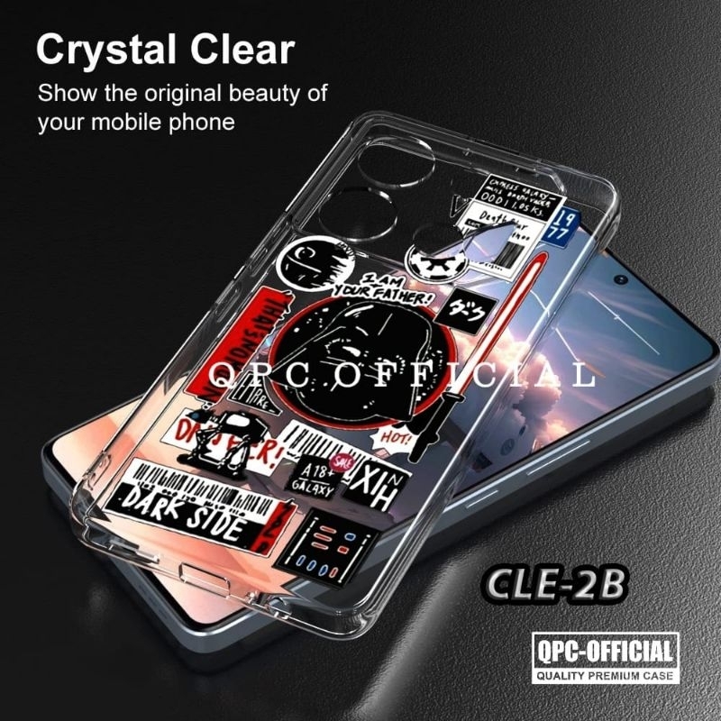 CLE-2 Infinix GT 10 Pro Clear case Bening Softcase Gambar Clear Case Infinix GT 10 Pro