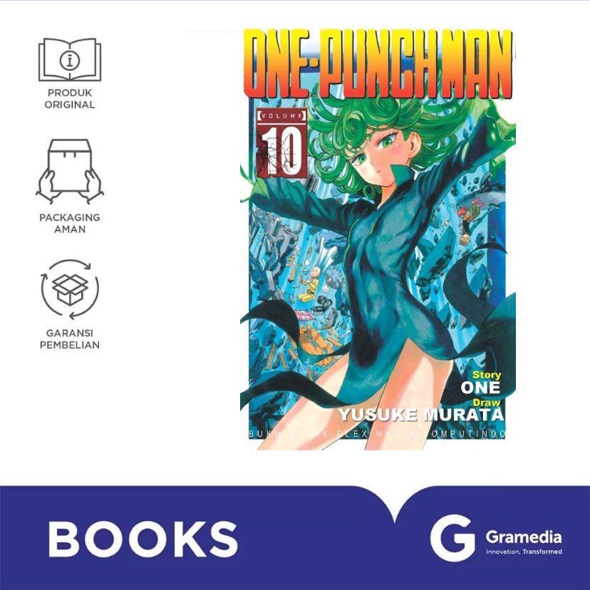 Gramedia Gandaria - One Punch Man 10