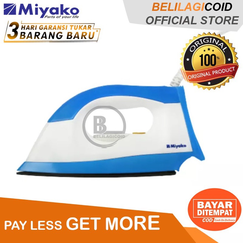 Miyako Setrika EI 1000 M / Setrika Murah Miyako EI-1000M / Setrika Miyako ORIGINAL EI1000M