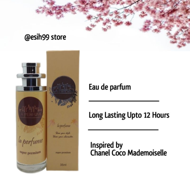 Parfum Non Alkohol Wanita Chanel Coco Mademoiselle Wangi Elegan dan Tahan Lama