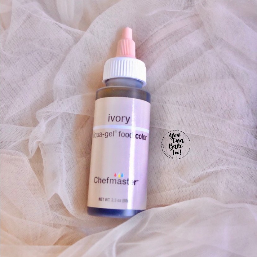 

Chefmaster Liquid Gel Food Coloring 65gr - Ivory bakernbar99 dijamin