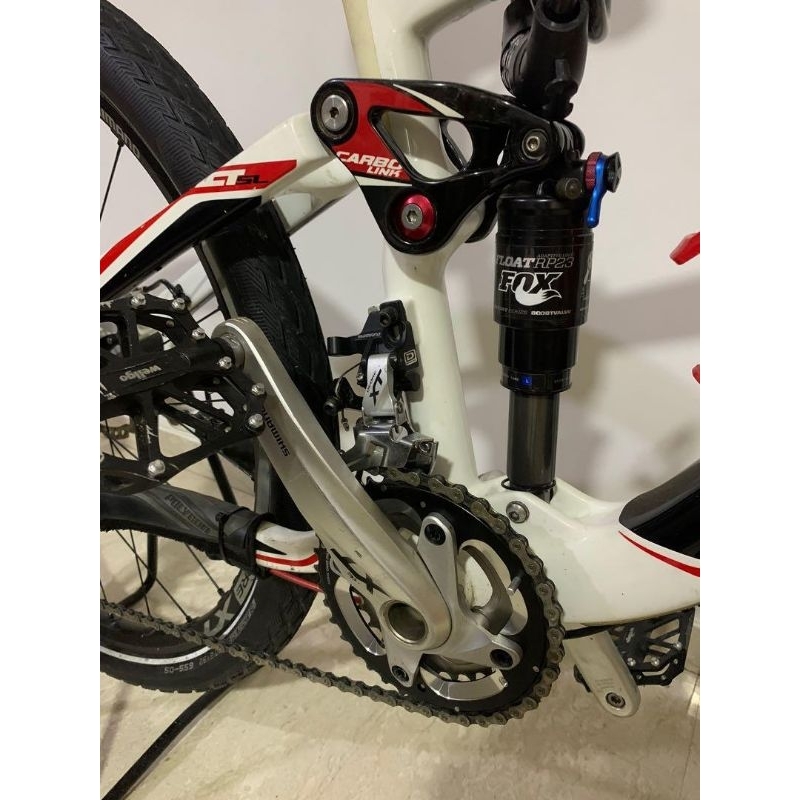 Upper linkage Sepeda Polygon Collosus CR2.0 2012 Carbon