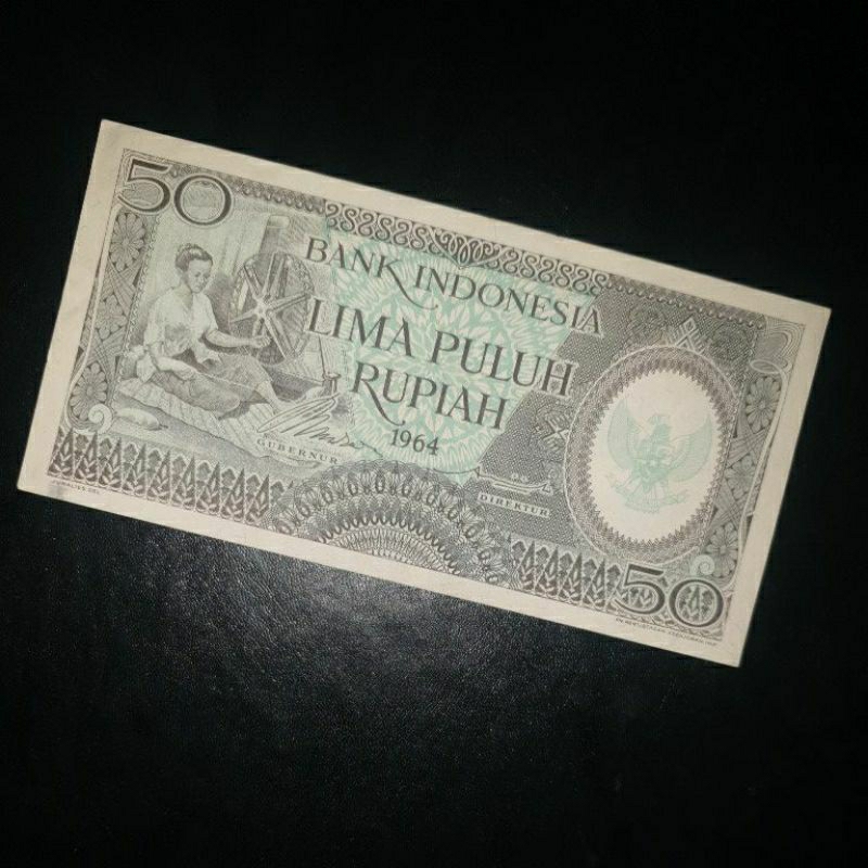Uang Kuno Seri Pekerja Pecahan 50 Rupiah