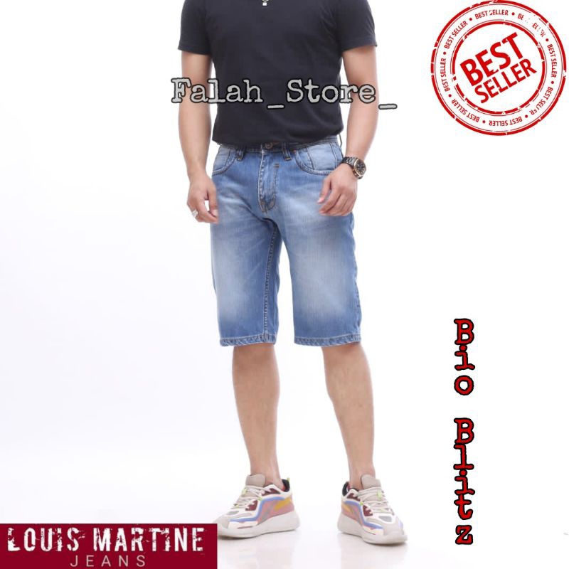 Celana Jeans Lois Martine Pendek Pria Original 100% Size 28-38 100%