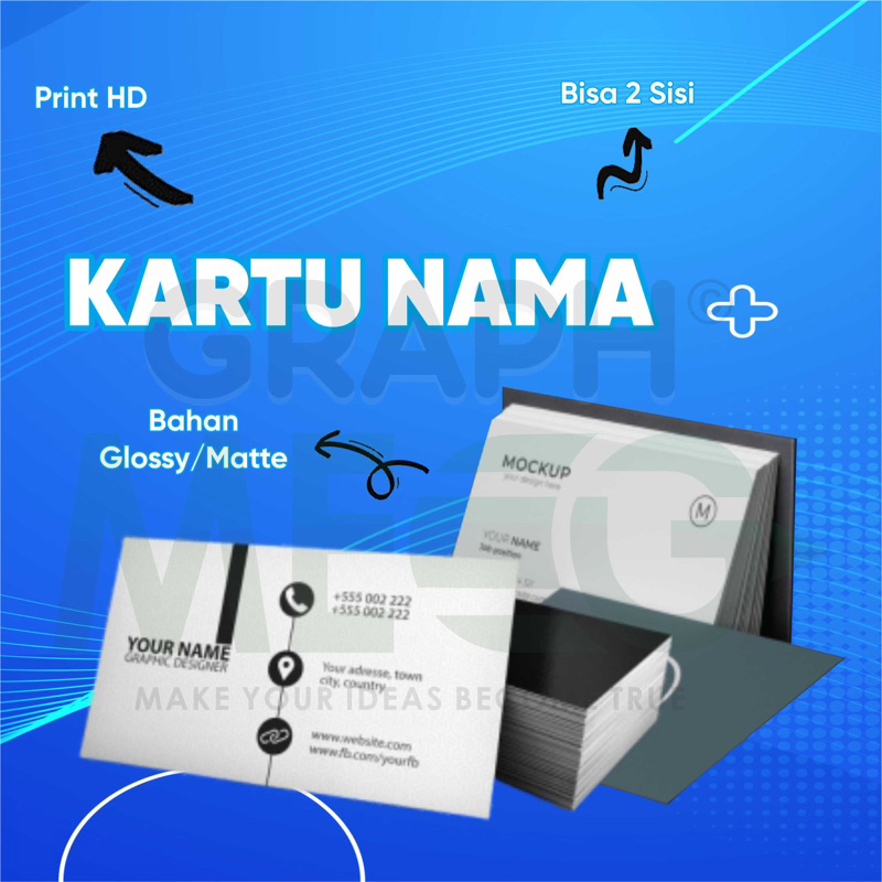 

Kartu Nama Custom Cetak Mewah