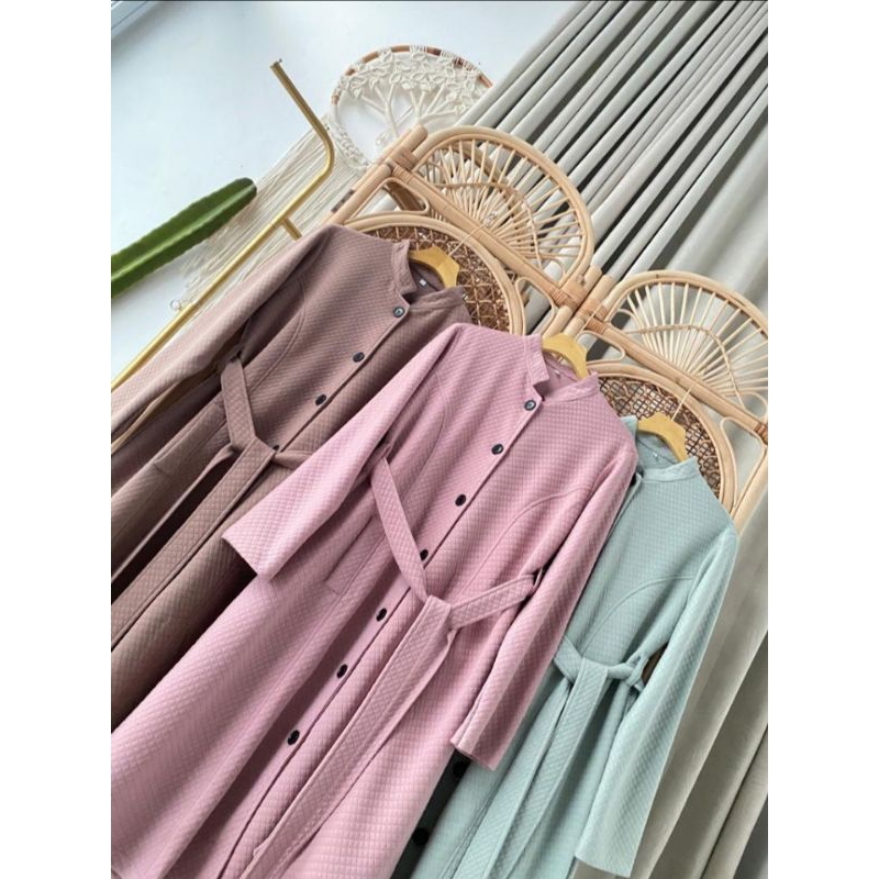 Zunaira Coat mantel panjang muslimah