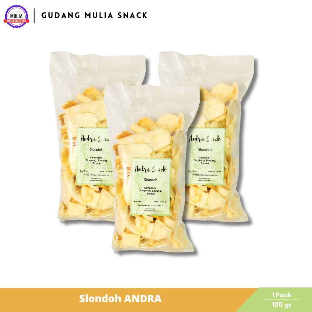 

Keripik Slondok Andra | Kripik Slondoh