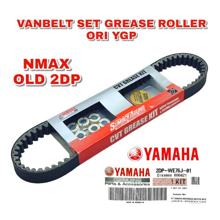 V-BELT VANBELT YAMAHA NMAX N MAX SET GREASE CVT ORI YGP 2DP-WE76J-02