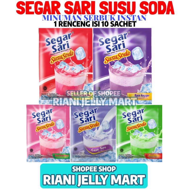 

Minuman Segar Sari Susu Soda 1 Renceng