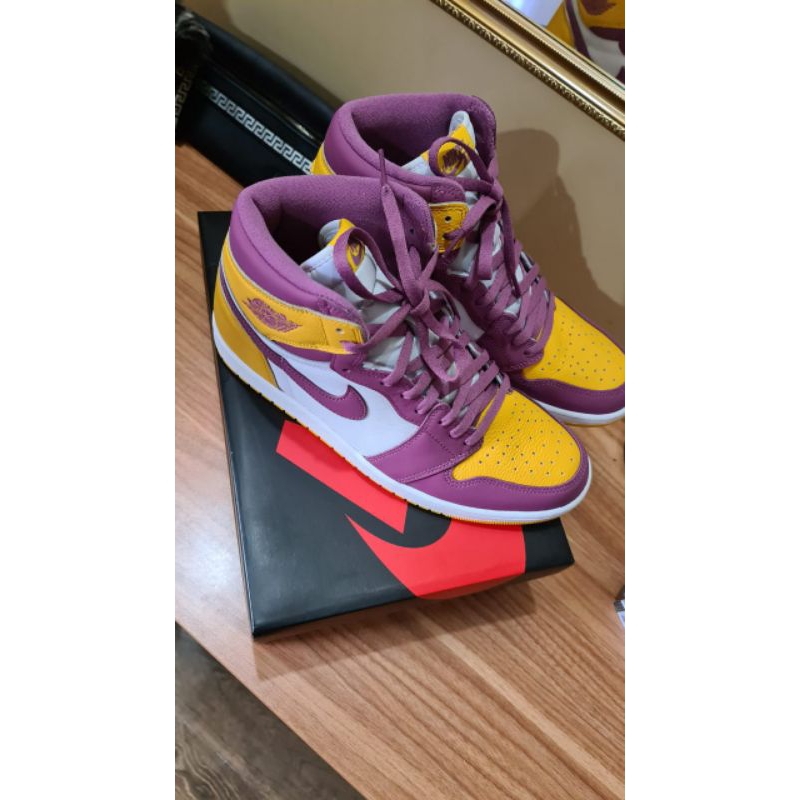 Preloved Air Jordan 1 High OG Brotherhood Size 46