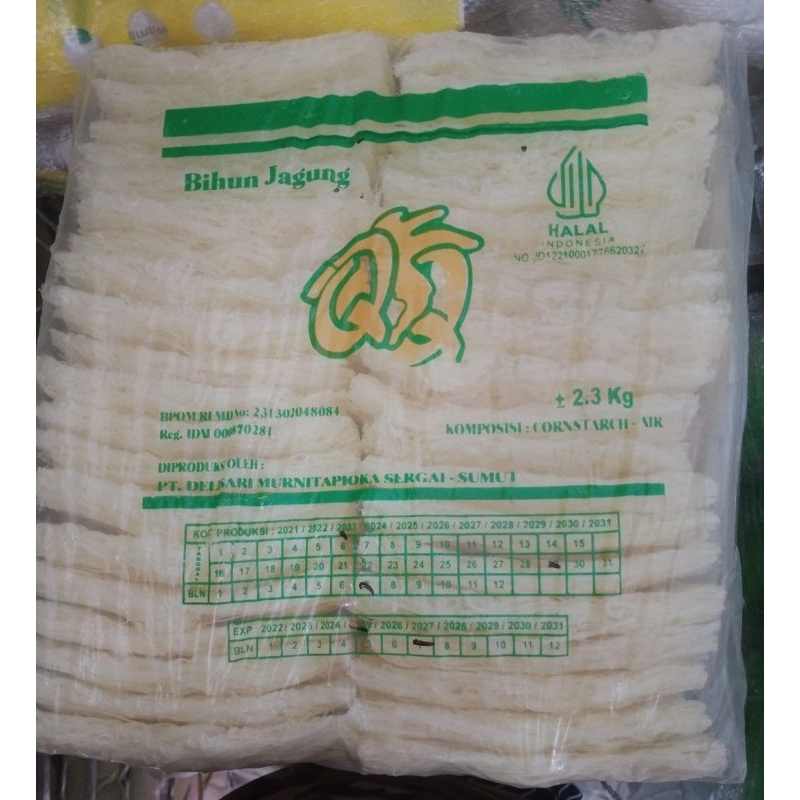 

Bihun Jagung QQ 2,3 Kg