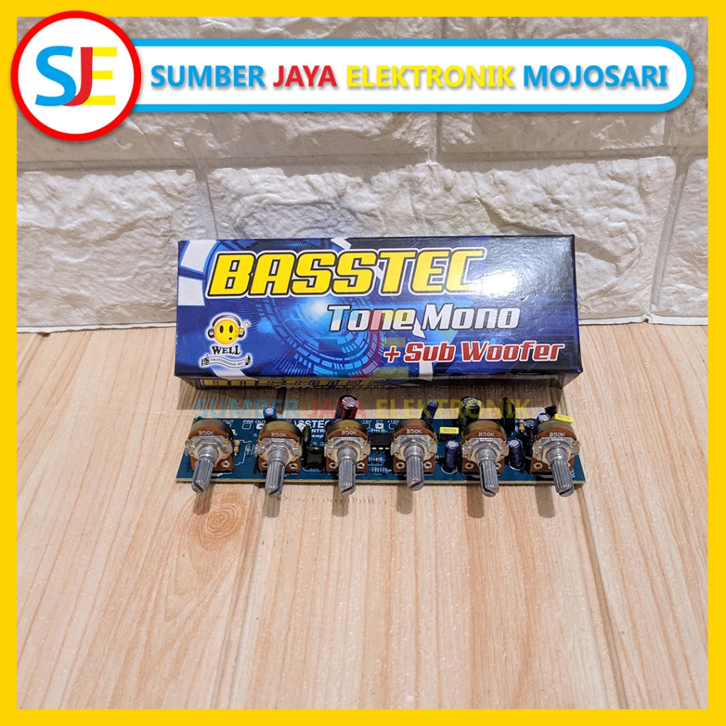 Kit Tone Control Bass Tec Tone Control + Sub dan Mid