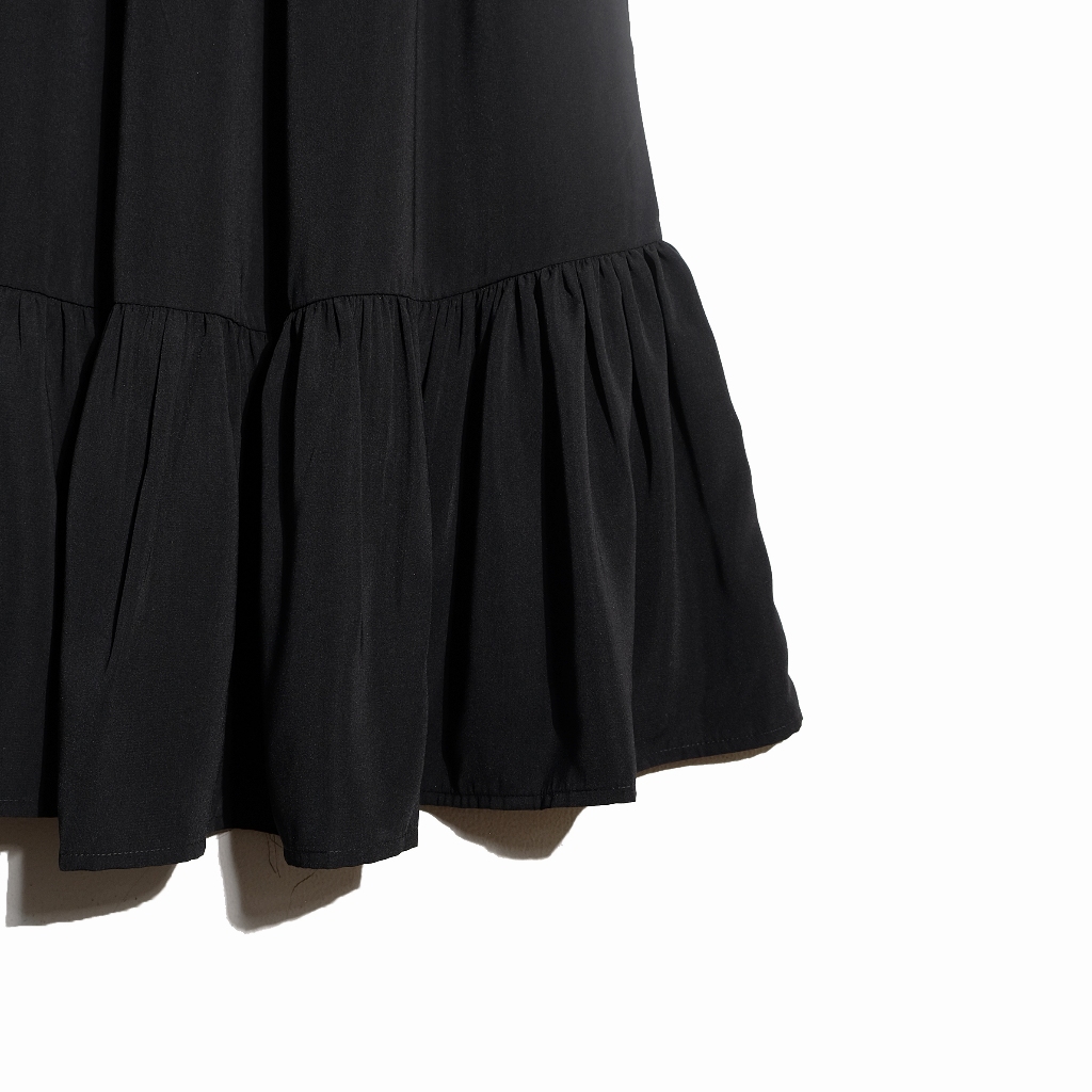 Rashawl Morge Ruffle Hem Skirt