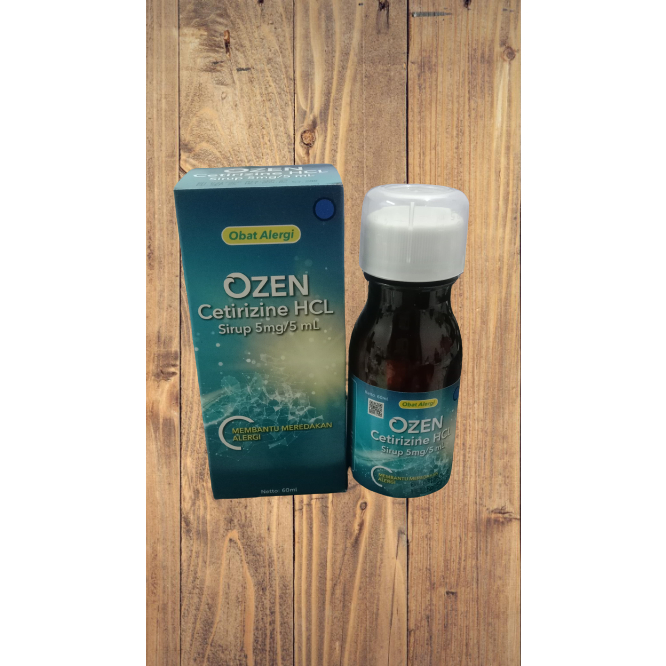 OZEN CETIRIZINE 5mg/5ml SYRUP 60ML