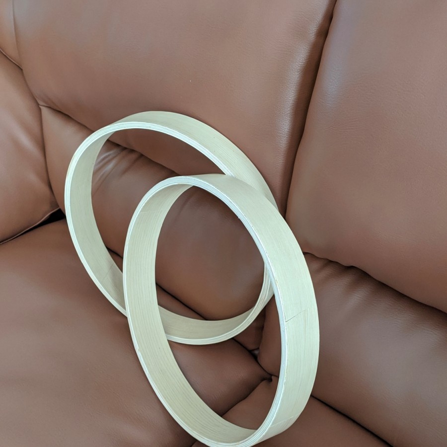 woodhoop ring kayu bass drum 26 inch
