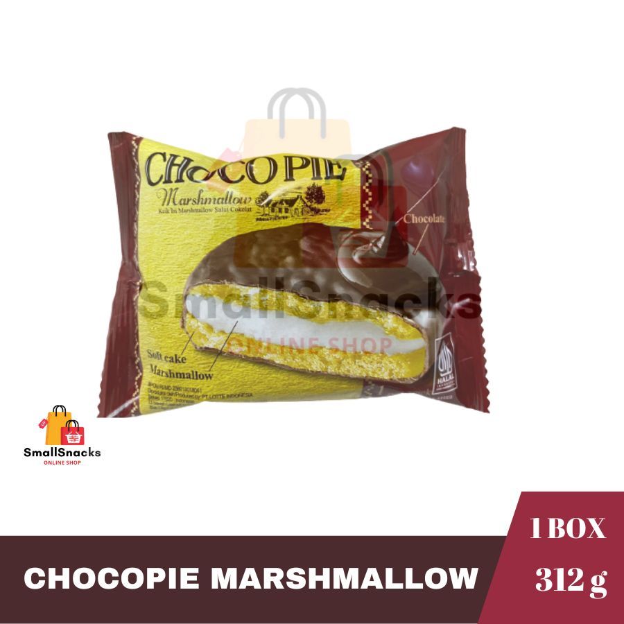 

PROMO CHOCOPIE MARSHMELLOW COKLAT 1 BOX 312 G