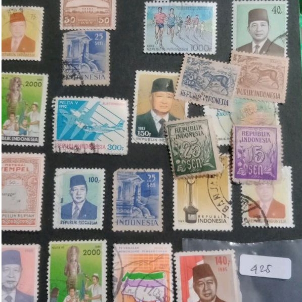 

S425 Koleksi Prangko Kuno Indonesia Murah Bebas Pilih