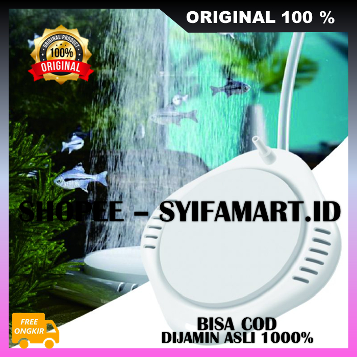 Nano Aerator Aquarium Bubble Maker Alat Pembuat Gelembung Halus Aquarium Batu Gelembung Aerator Teka