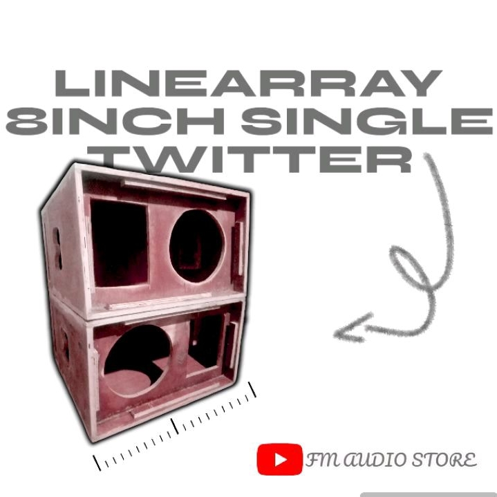 linearay 8inch single / line array 8inch single Twitter/ line array single Twitter 8inch /linearray 