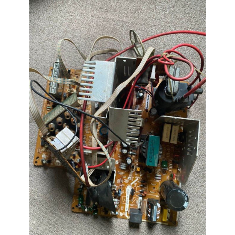 Mesin TV Cina Slim 21Inch Full Sensor dan Tombol (Test Nyembur)