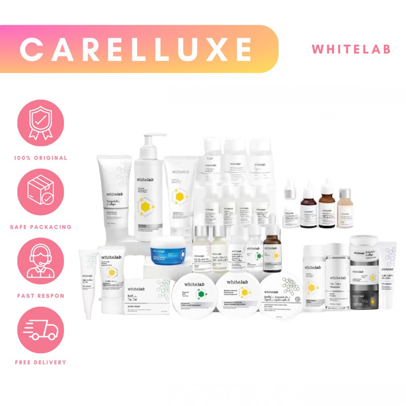 WHITELAB SKINCARE KULIT NORMAL KULIT BERJERAWAT FLEK HITAM | BODY CARE