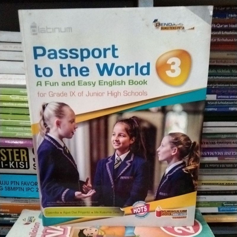 B.inggris(passport to the word)kelas 3-9/IX SMP TIGA SERANGKAI