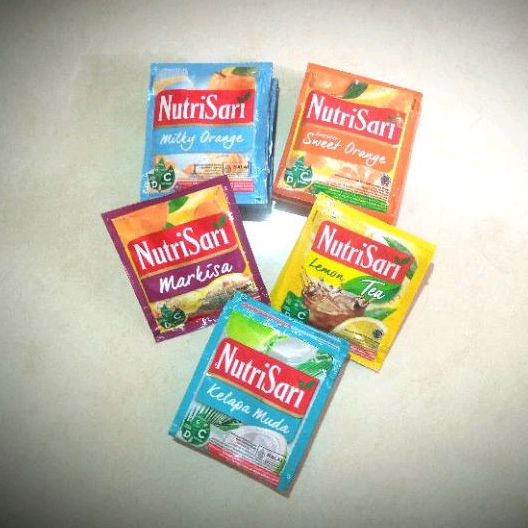 

Nutrisari Sachet 14g All Varian Rasa