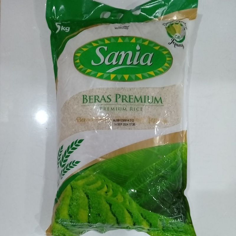 

Mahbubah - Sania 5 Kg Beras Premium