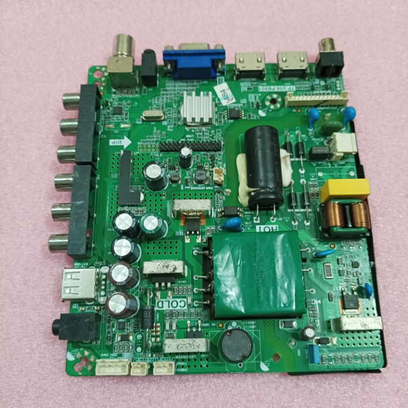 POLYTRON PLD 24D123 SECOND - MB ORI TV LED POLYTRON - MAINBOARD MOTHERBOARD MENBOARD MOBO BOARD MODU